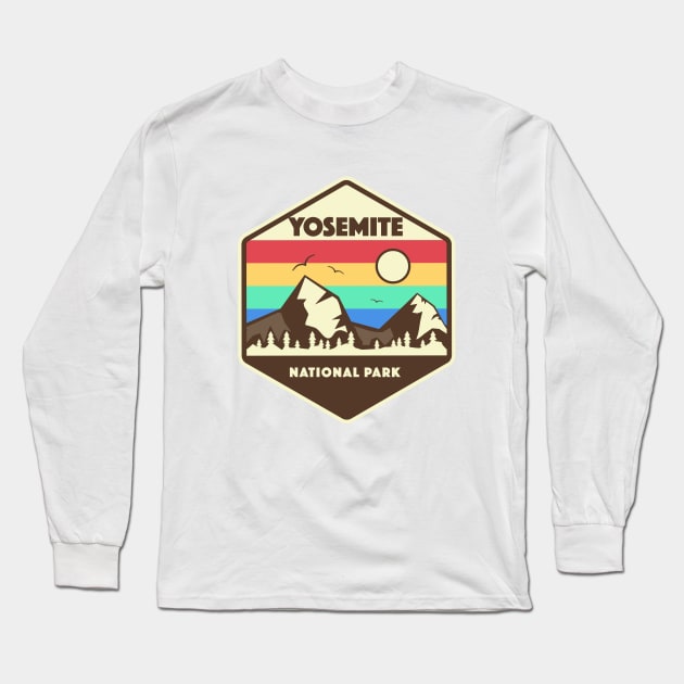 Yosemite National Park Long Sleeve T-Shirt by roamfree